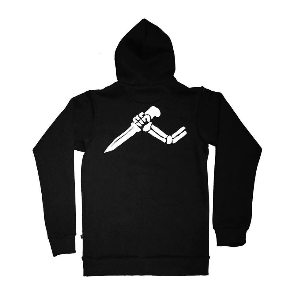 TBJP Bearings zipped hoodie