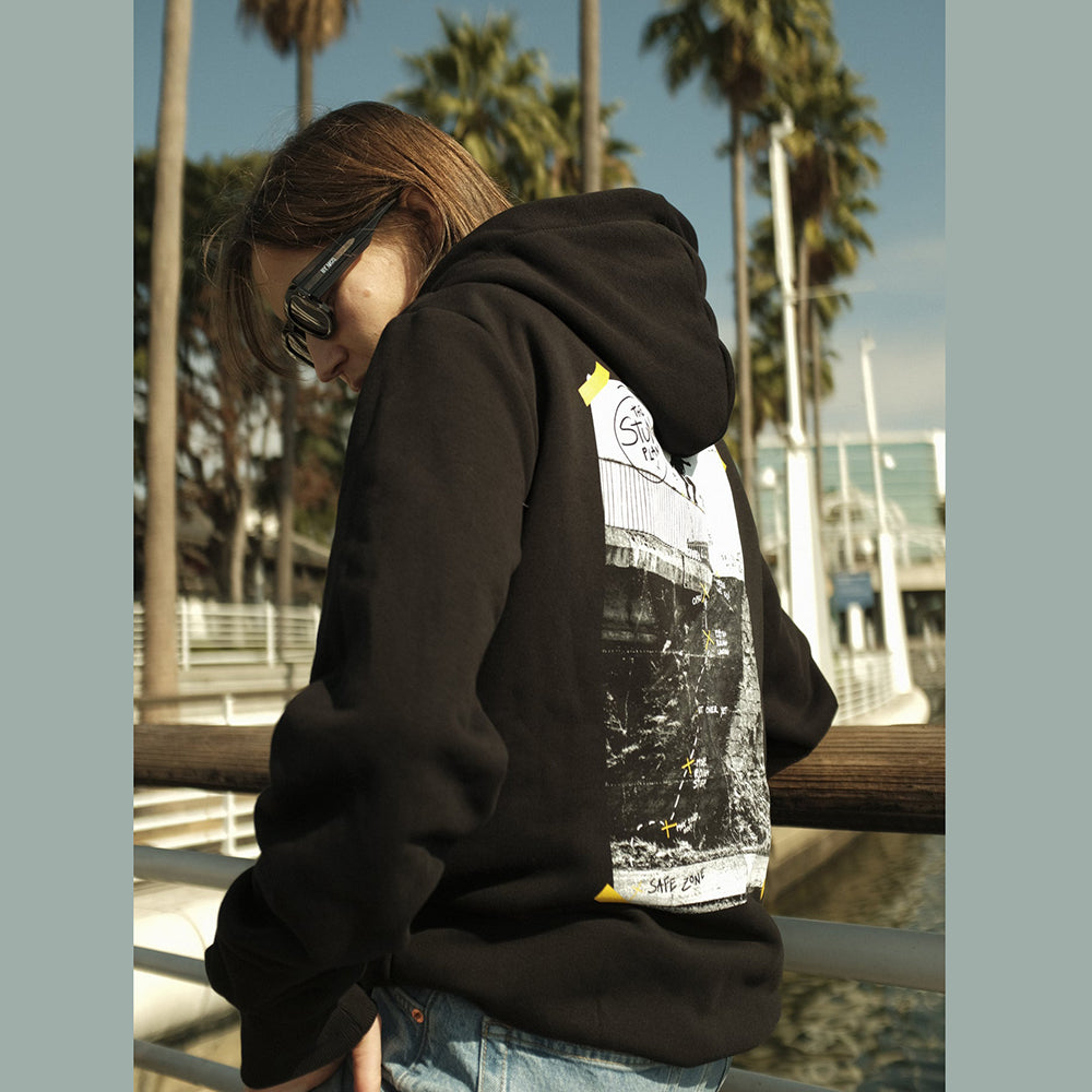 The Stunt Plan Hoodie black