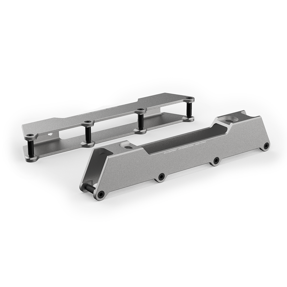 UFS Metal Freeride 4x90mm 275mm silver