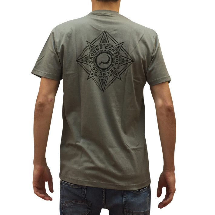 Crest t-shirt olive