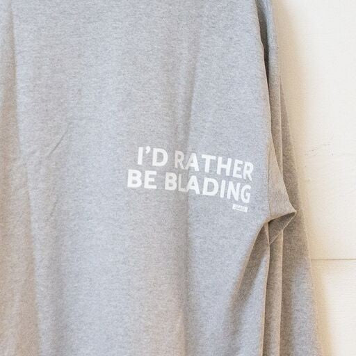 IRBB Long Sleeve light grey heather