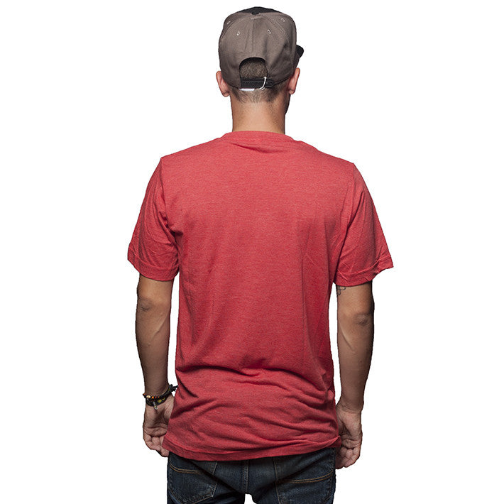 True Spin V-neck red