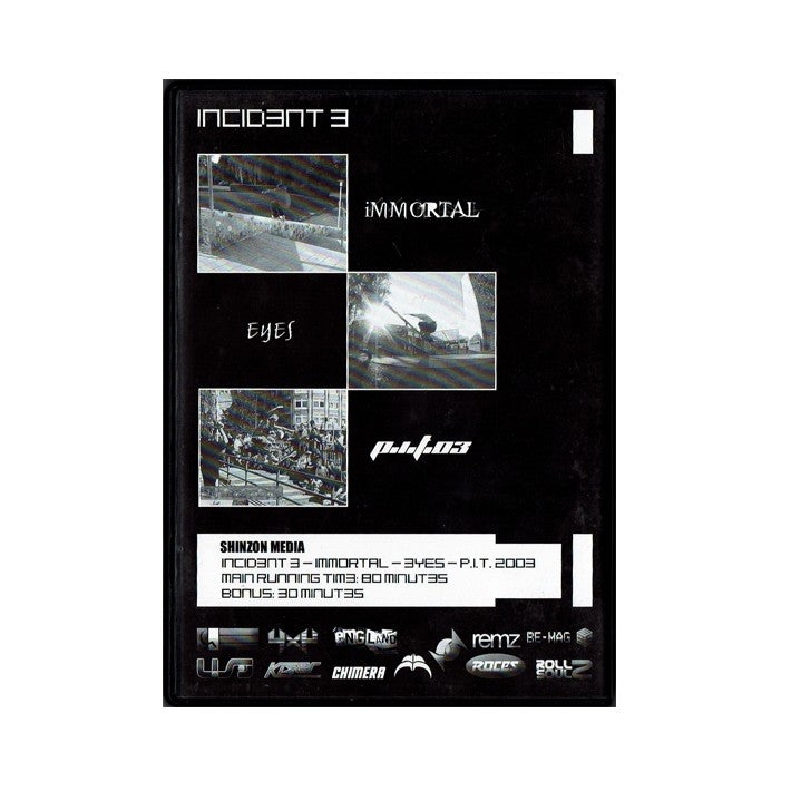 Incident 3 DVD