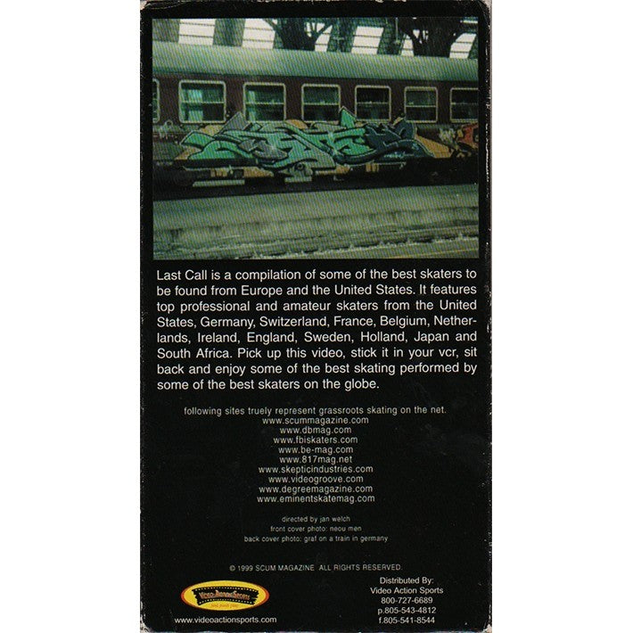 Last Call VHS