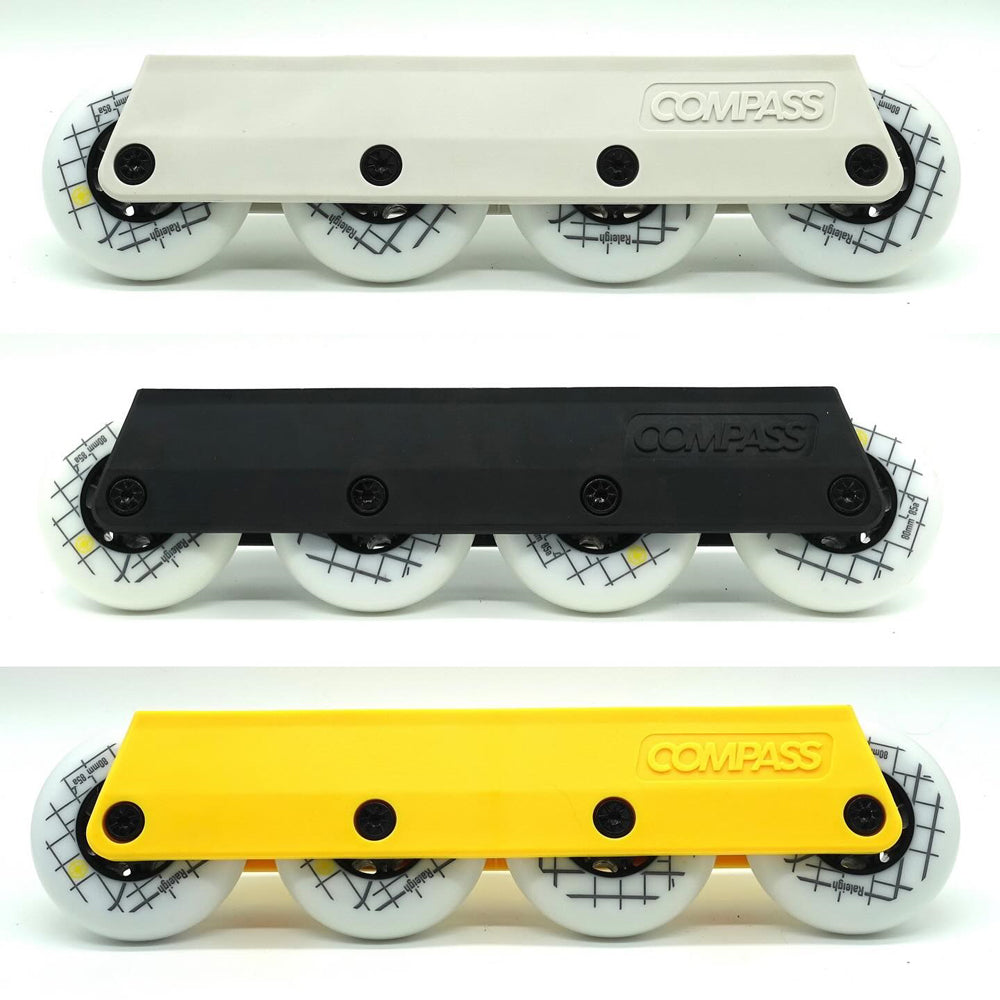 Raleigh 80mm/85A White 8-pack