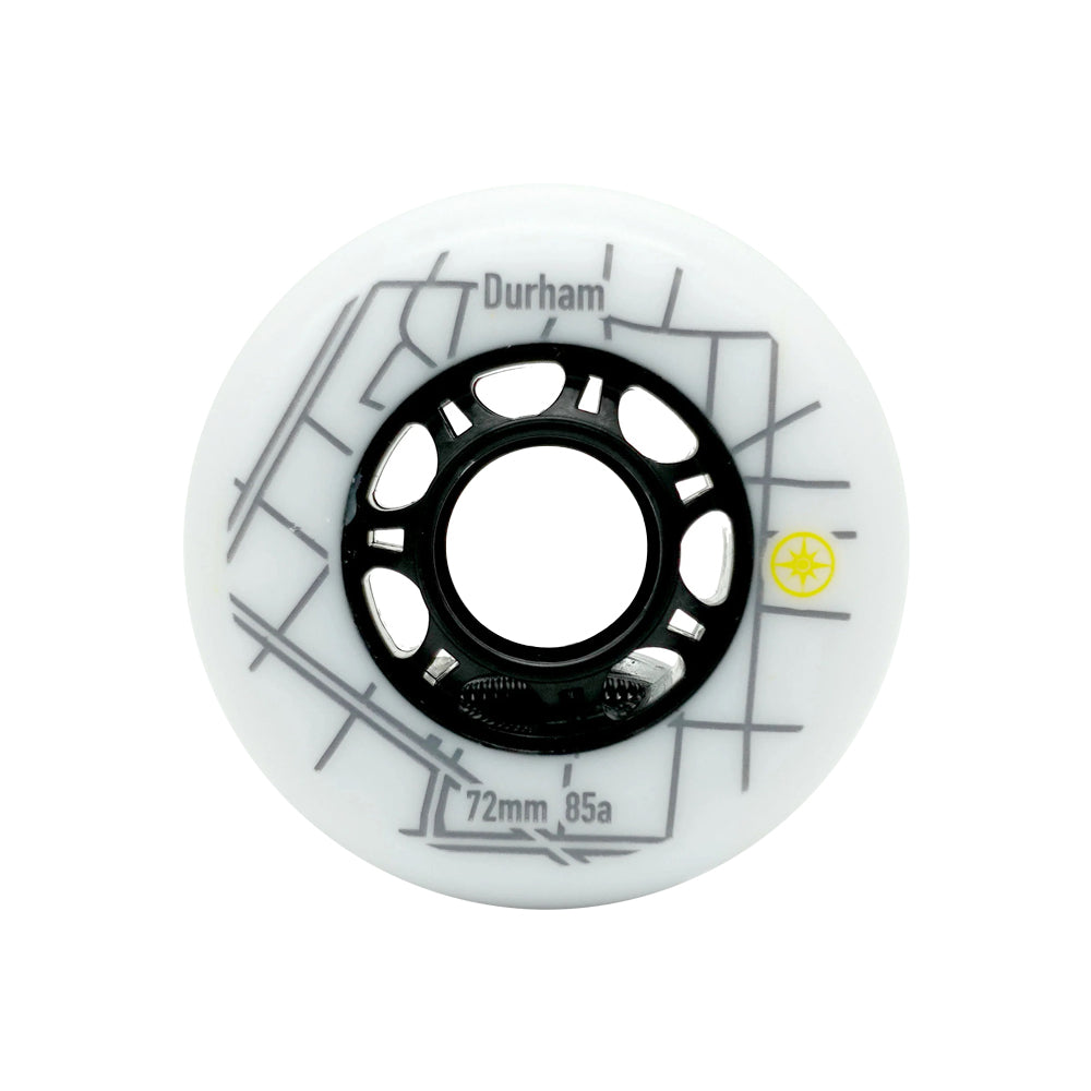 Durham 72mm/85A White 8-pack