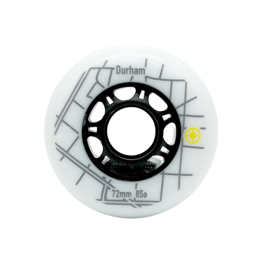 Durham 72mm/85A White 8-pack