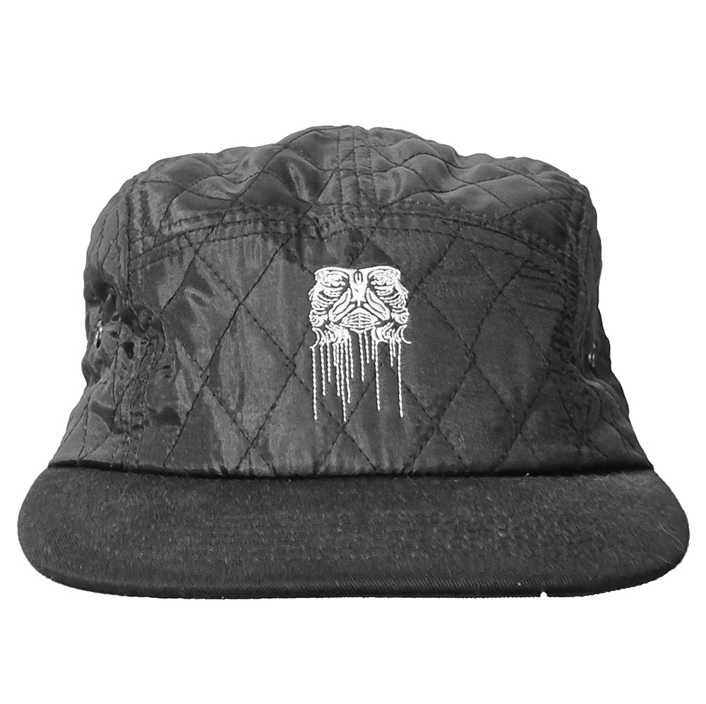 5 panel cap black