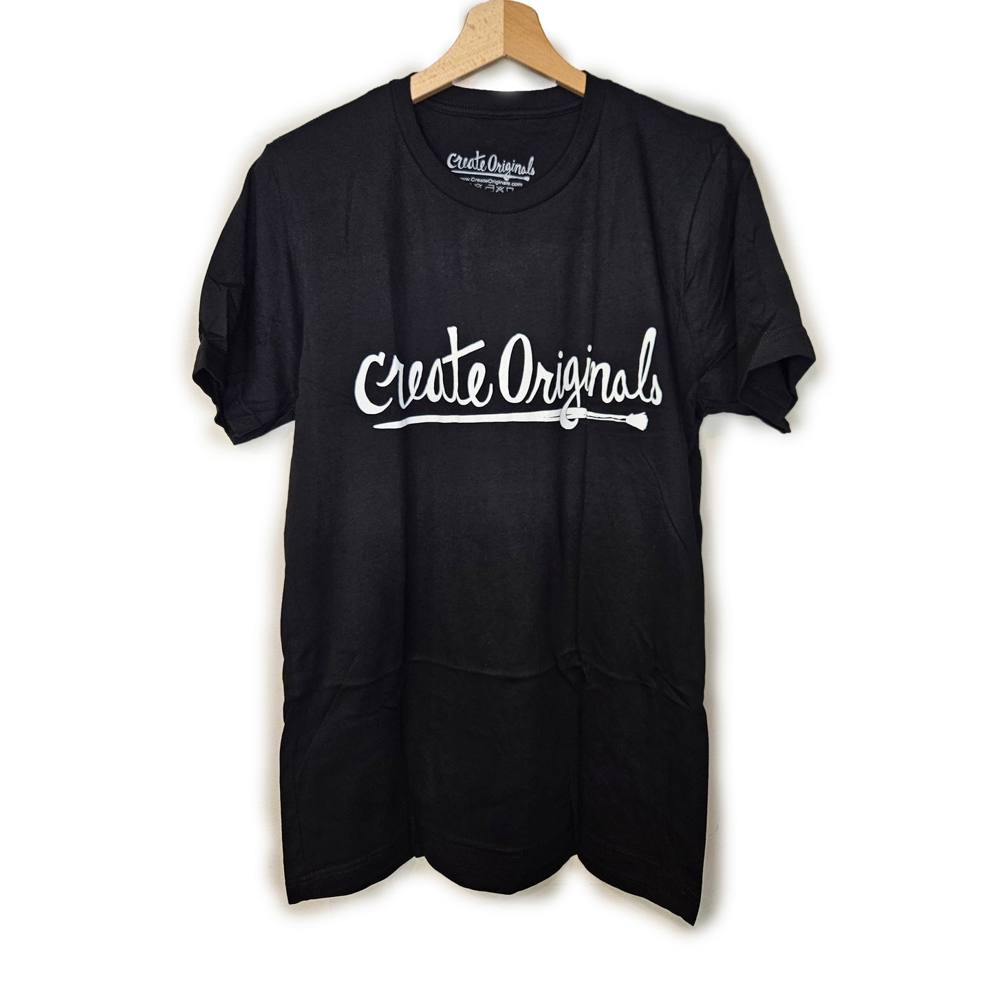 Scriptbrush T-Shirt Black