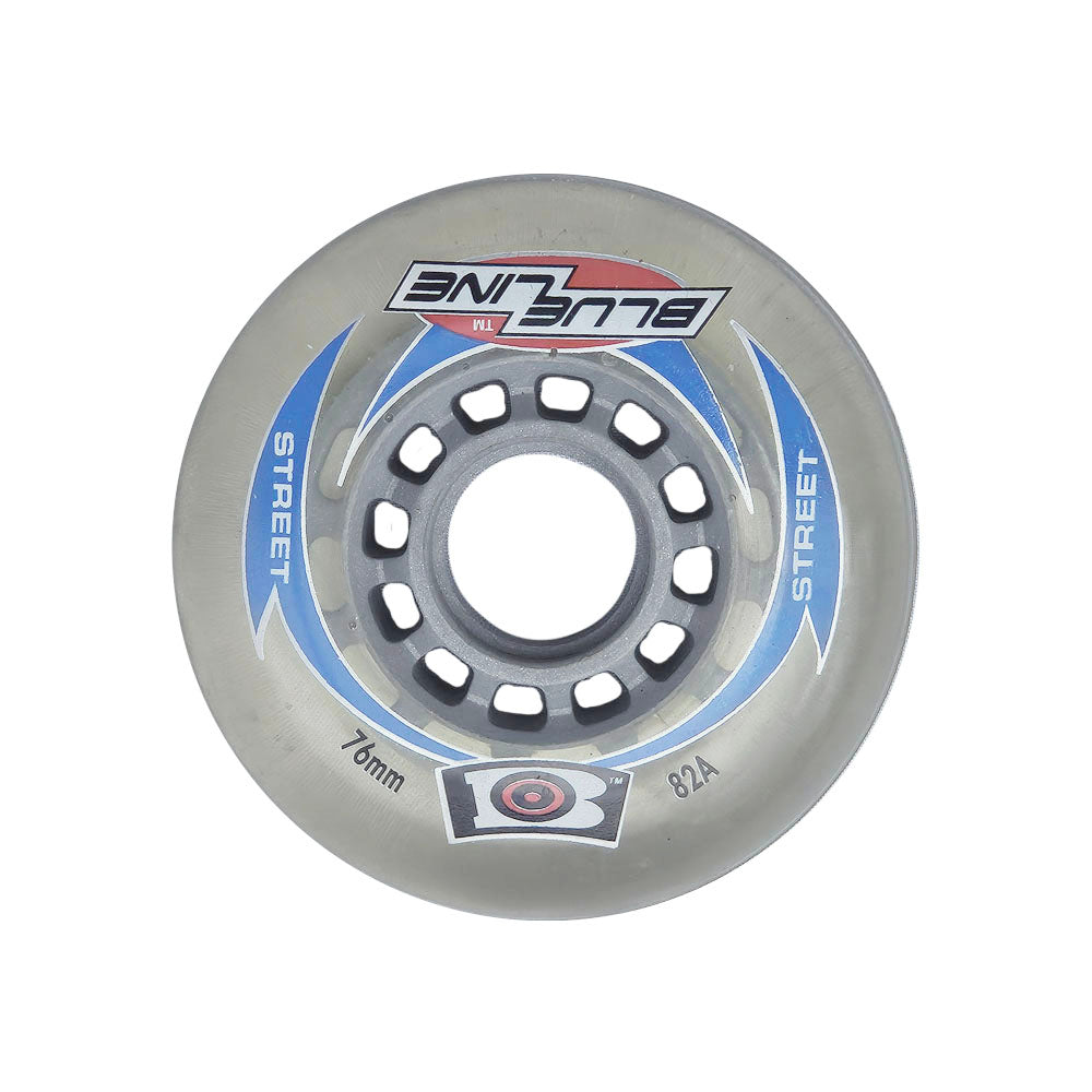 Blueline Street clear 72mm/82A pcs