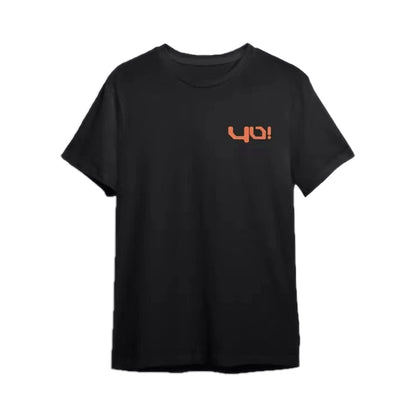 Sago Cotton Minimalism Basic Tee Black
