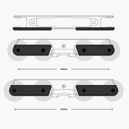 Street Frame Grindplate Slider Kit