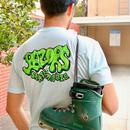 Ooze Crooze T-shirt Blue