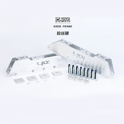 165mm Sago 90 Plus 2 4x90mm 3x110mm 276mm silver