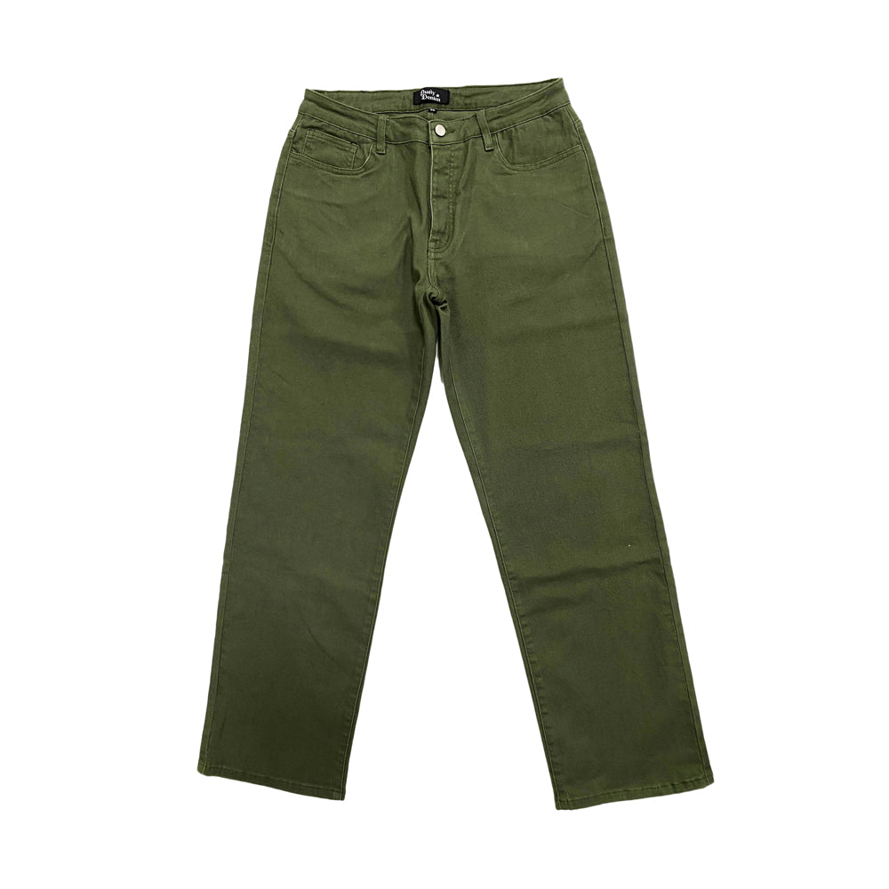 Loose Pants Green
