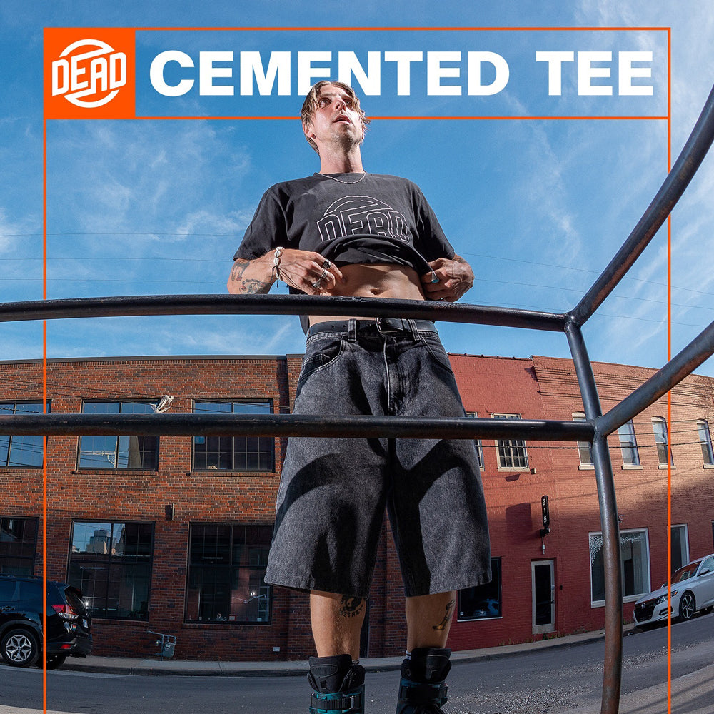 Cemented T-shirt Black