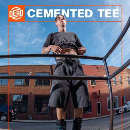 Cemented T-shirt Black