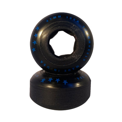 Grindwheels Made in USA 47mm/100A Black 4-pack