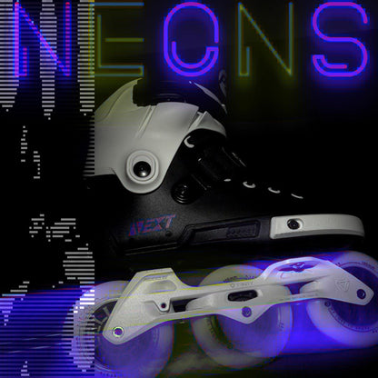 Neons 90mm/85A red 4-pack
