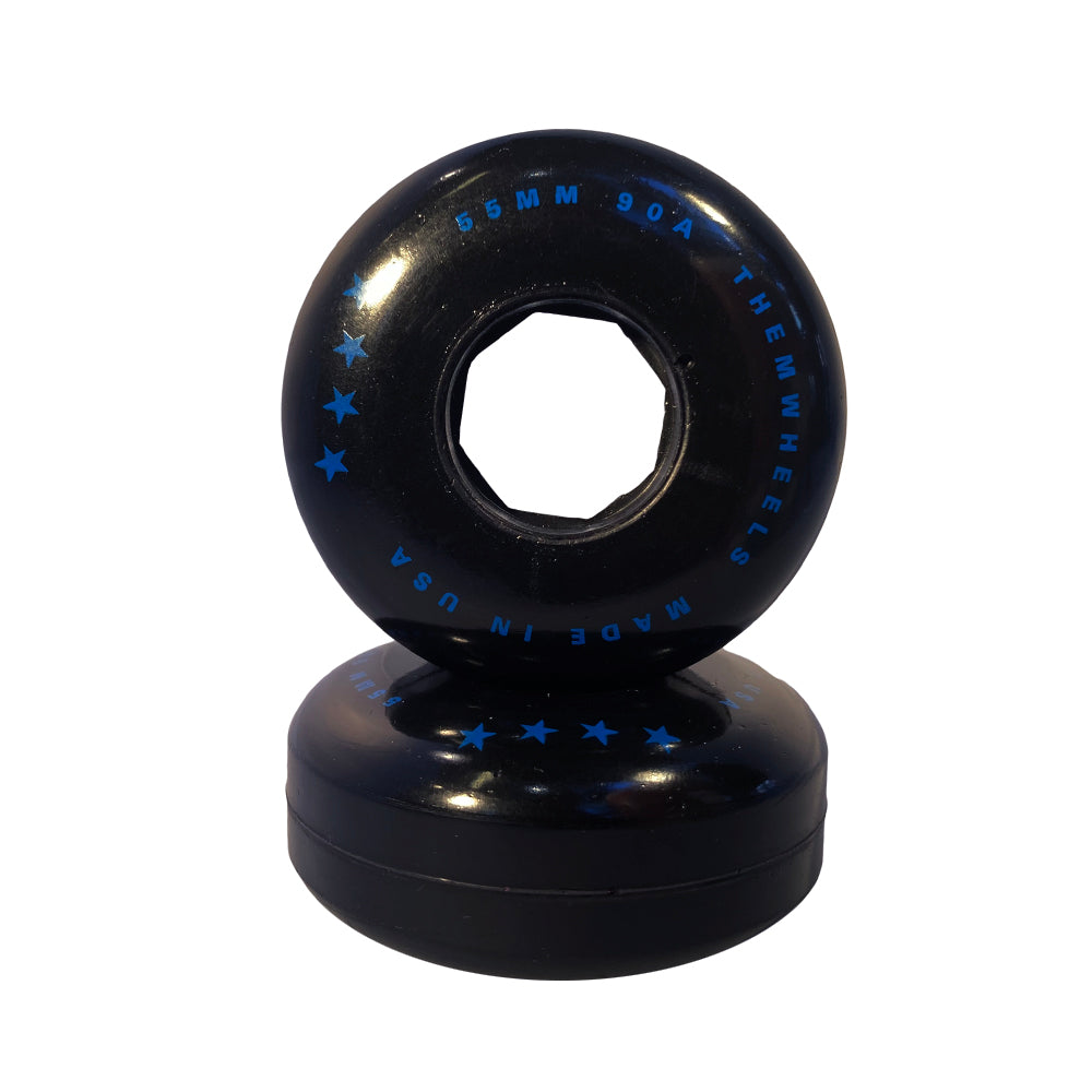 Made in USA 55mm/90A Black 4-pack