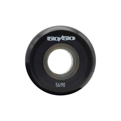 56mm/90A 4-pack Black