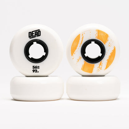 white/orange 56mm/92A 4-pack