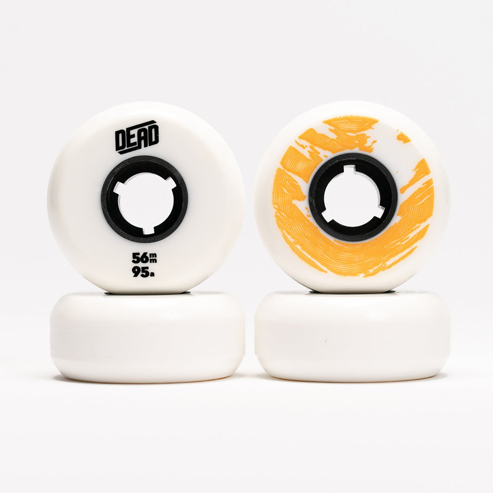 white/orange 56mm/95A 4-pack