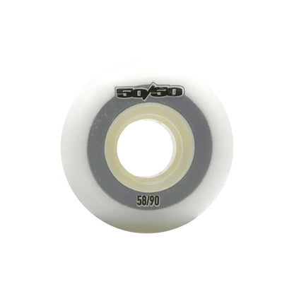 58mm/90A 4-pack White