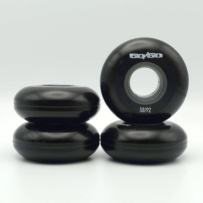 58mm/92A 4-pack Black