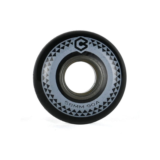Team 58mm/90A black 4-pack