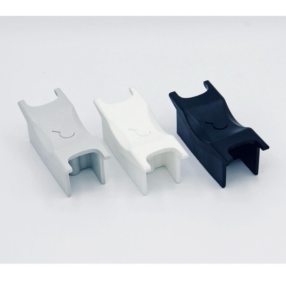 H-Block Anti-Rocker Plastic grey pair