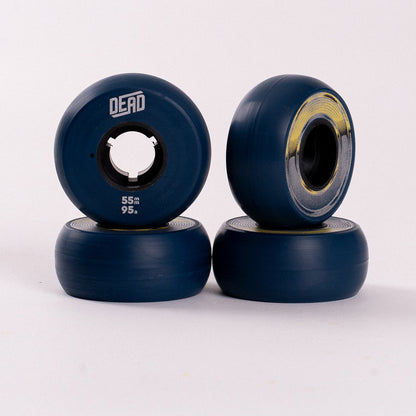 Team 55mm/95A Navy 4-pack