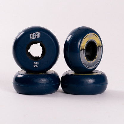 Team 58mm/92A Navy 4-pack