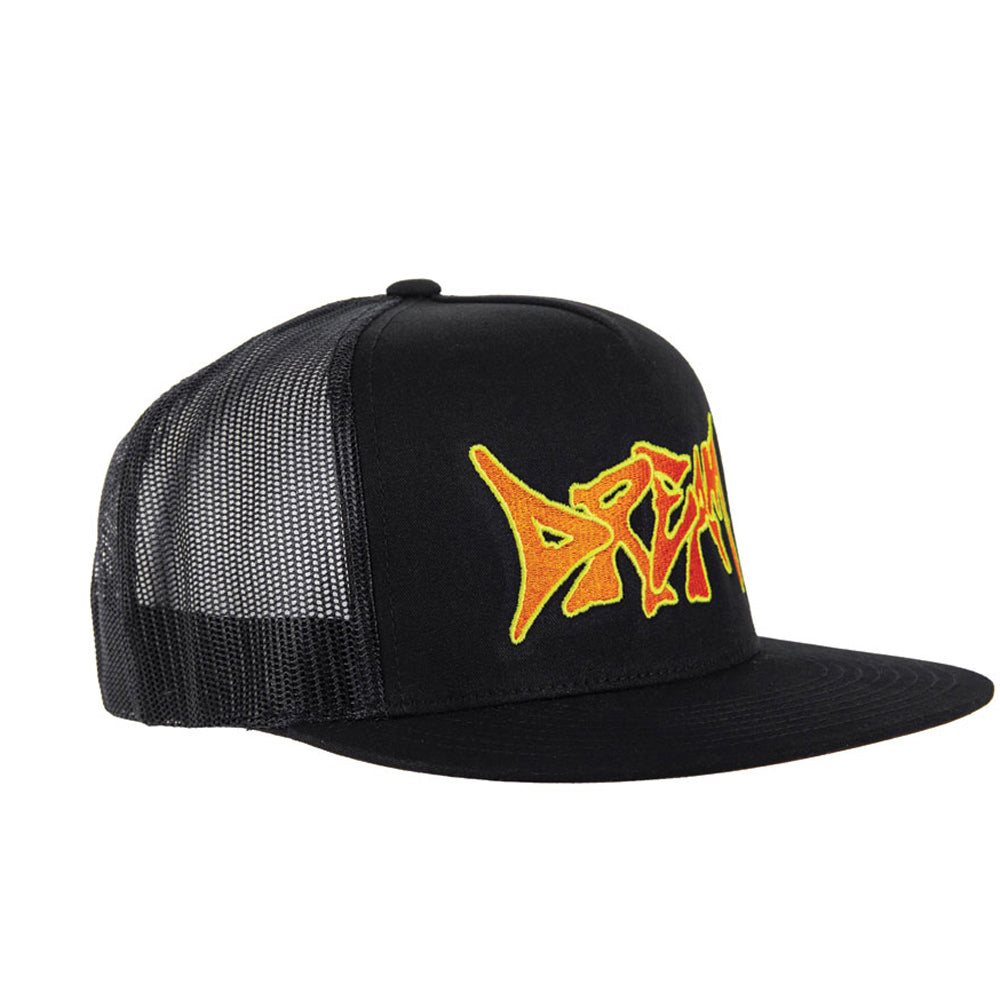 Rider Misfit Trucker Hat Black/orange