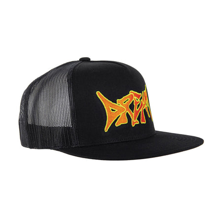 Rider Misfit Trucker Hat Black/orange