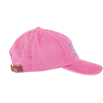 Rider Dad Hat Hot Pink v1