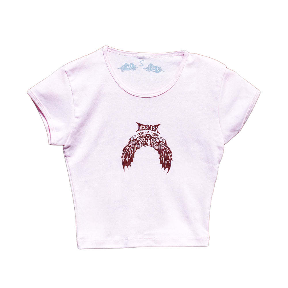 Wings Crop Top Pink