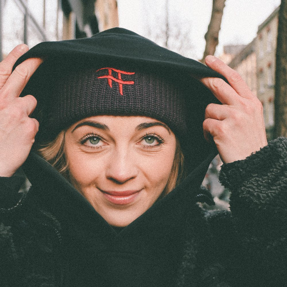 Logo Beanie Purple