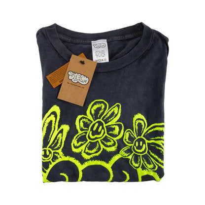 Daisy Puff Inkt Shirt Black