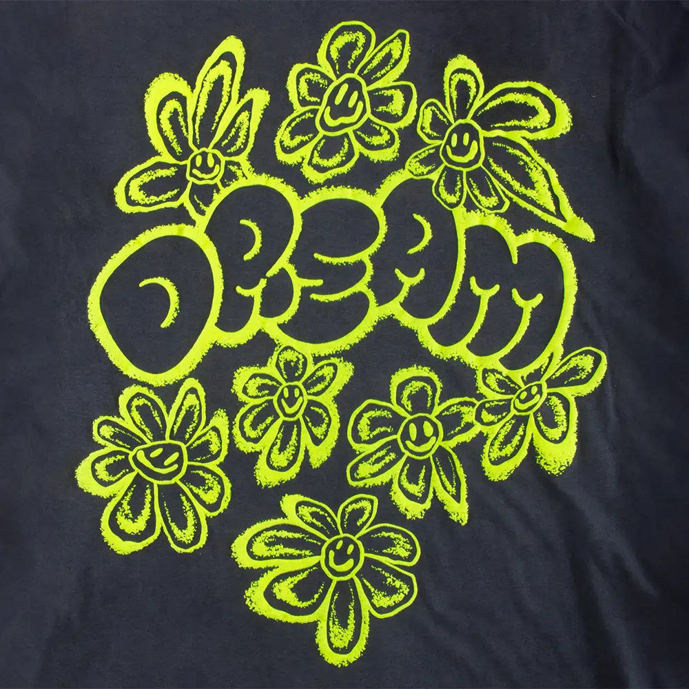 Daisy Puff Inkt Shirt Black