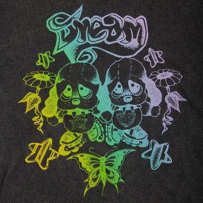 Puppies Vintage Shirt Black