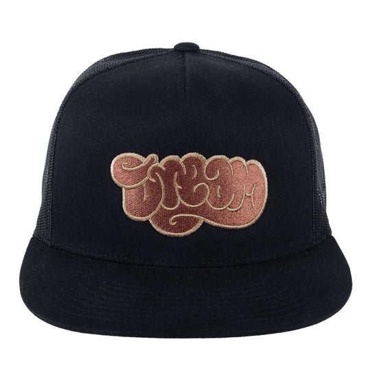 Logo Trucker Hat Black/Copper/Gold