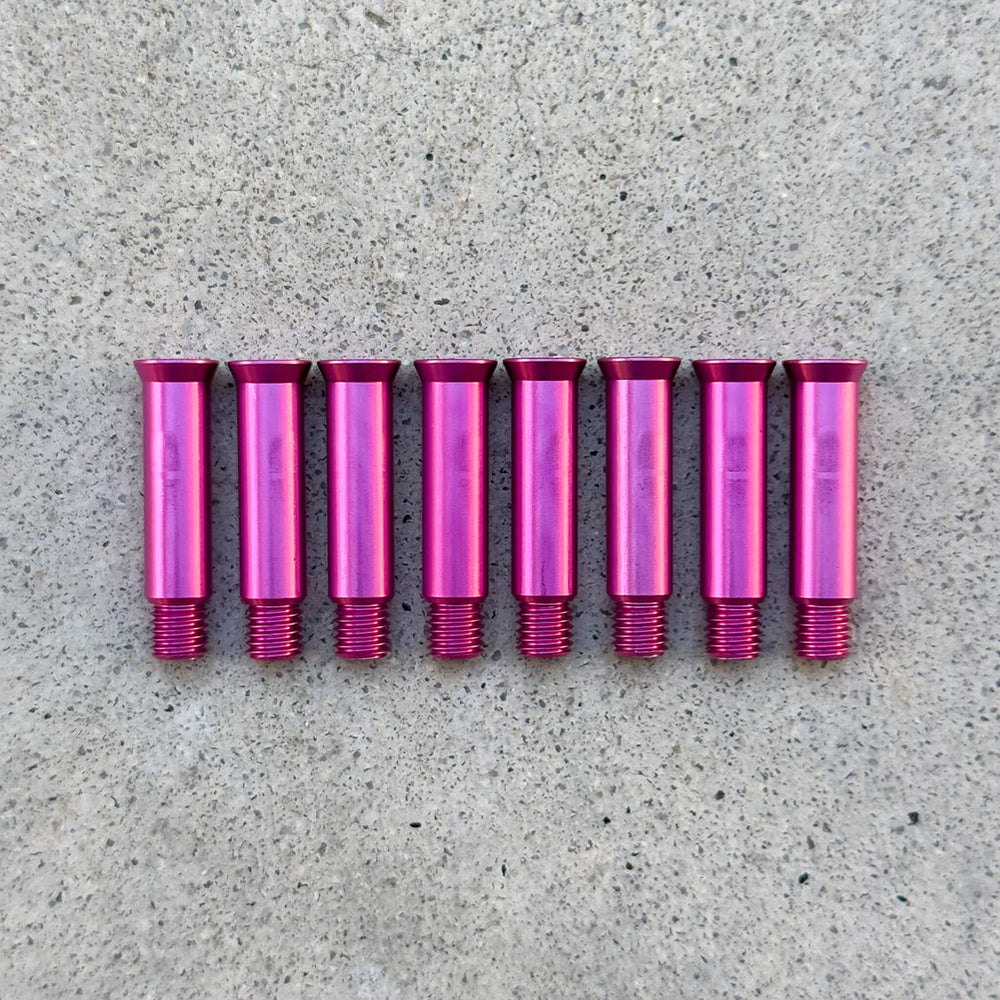 Axle Single 8mm Ultra Allan/Hex M7 L35mm Violet 8-pack