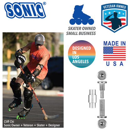 Axle Double Extender 6.3mm Kit