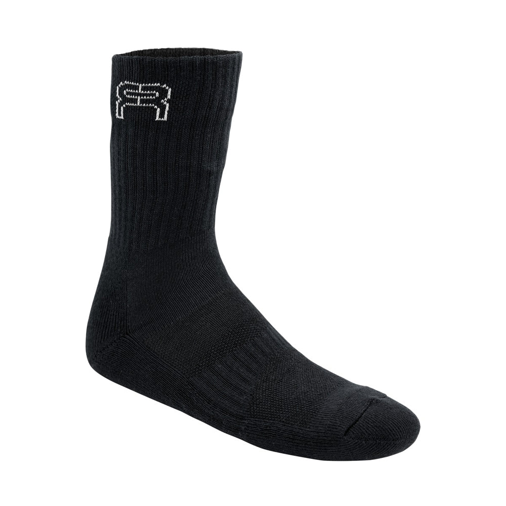 Sport socks black 2-pack