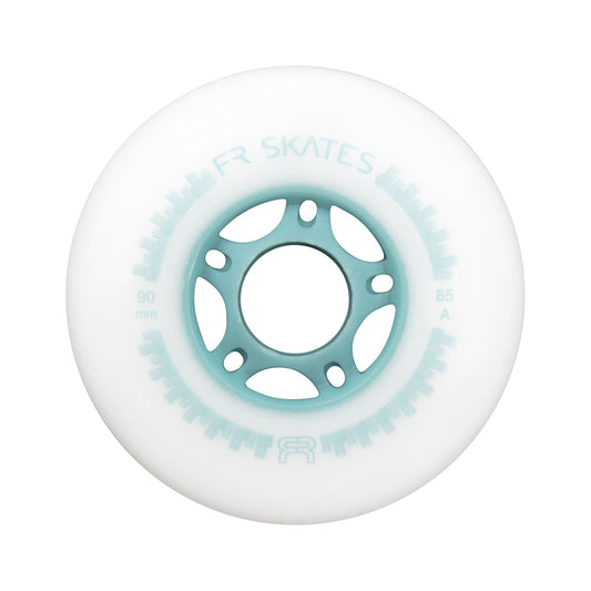 Downtown 90mm/85A White/Blue 4-Pack