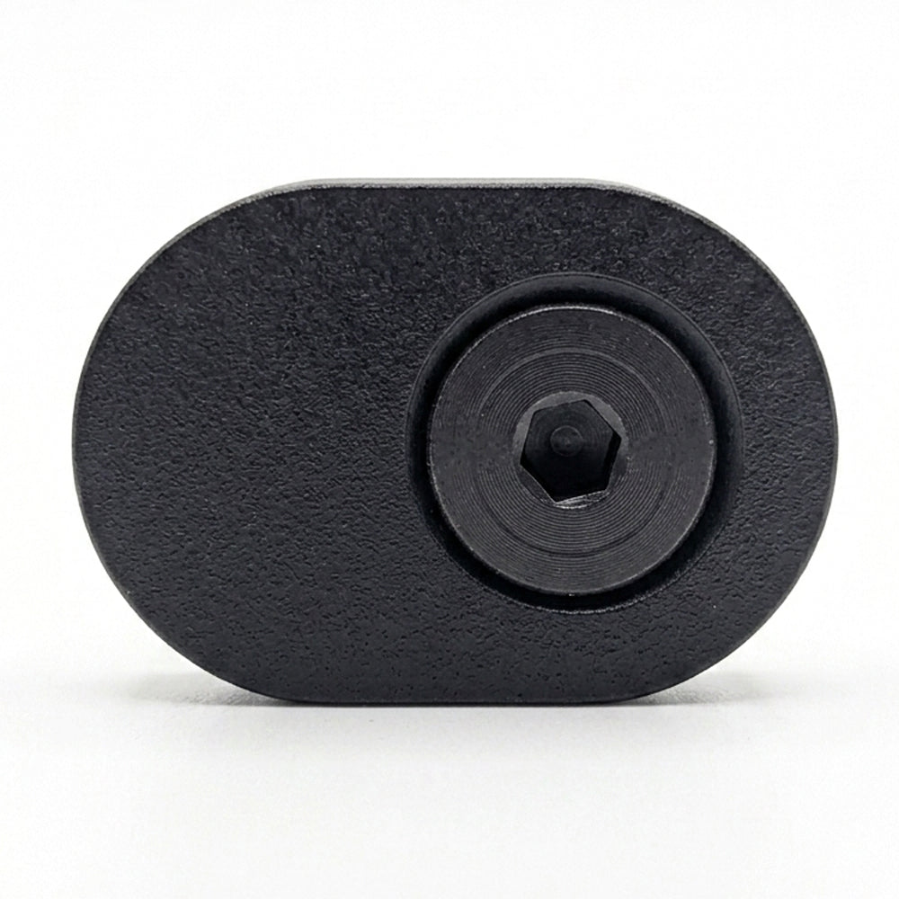 Cuff bolts & inserts M8 black 4-pack