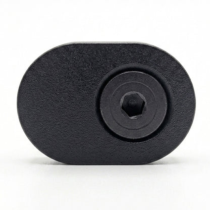 Cuff bolts & inserts M8 black 4-pack