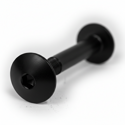 Axle Double 6mm FCO/1992 Allen/Hex black pcs