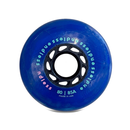80mm/85A Sapphire Blue 4-pack